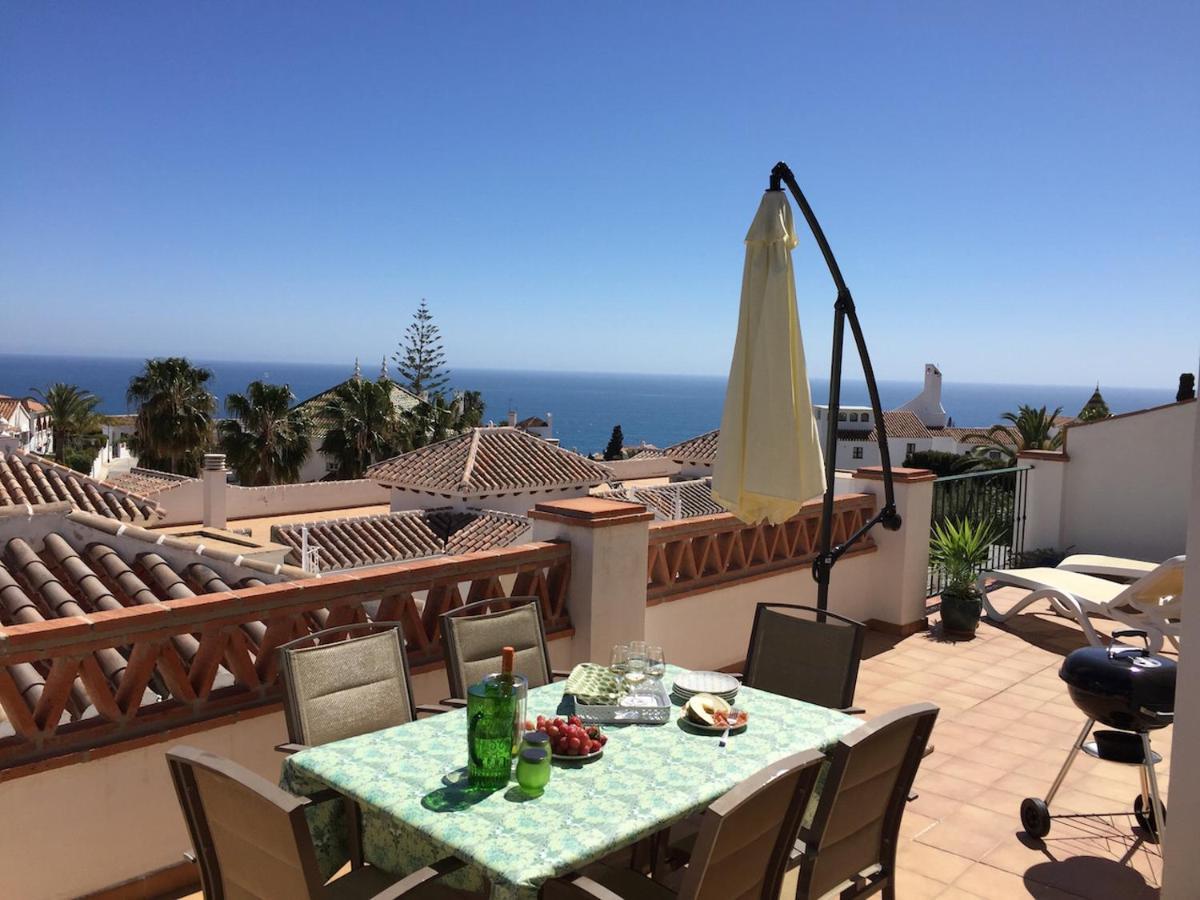 Burriana Beach, Pool, Big Terrace, Superb Seaviews ネルハ エクステリア 写真