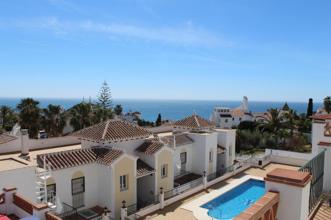 Burriana Beach, Pool, Big Terrace, Superb Seaviews ネルハ エクステリア 写真